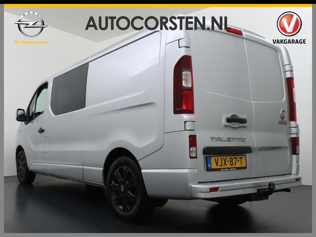 Fiat TALENTO 2.0D 146PK L2 D.C. 17" Pdc Trekh. Alles in kleur gespoten Led Airco Cruise Business Pro Dubbele Cabine 5-Pers. DC Led Betonplex-vloer Lat om Lat Privacy Glas Bluetooth Lengte 2 dus wél fatsoenlijke beenruimte achterin! 1e Eigenaar 2.000 kg trekvermogen Eu