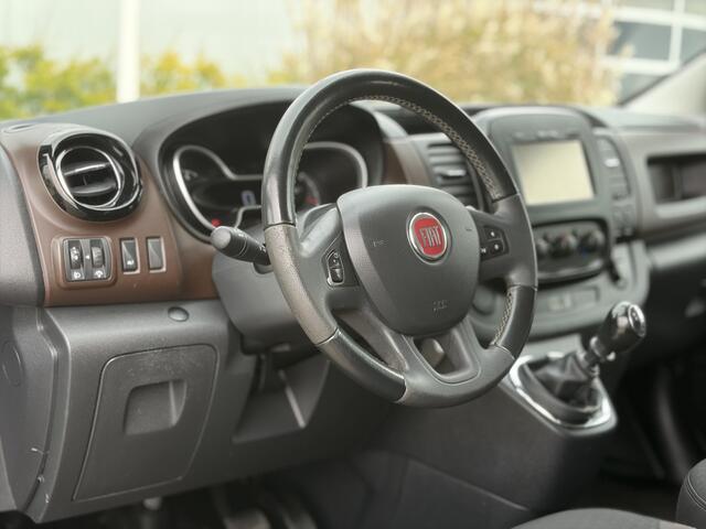 Fiat TALENTO 1.6 MJ EcoJet L2H1 SX 125pk | Dubbele Cabine | Koppejan Edition | Achteruitrijcamera | Bluetooth | Dab | Navigatiesysteem full map | Parkeersensor achter | Trekhaak | Zeer compleet!