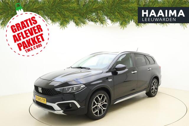 Fiat TIPO Stationwagon Cross 1.5 Hybrid Automaat | Navigatie | Trekhaak | Climate control | Keyless | Dakrails | Camera | Parkeersensoren