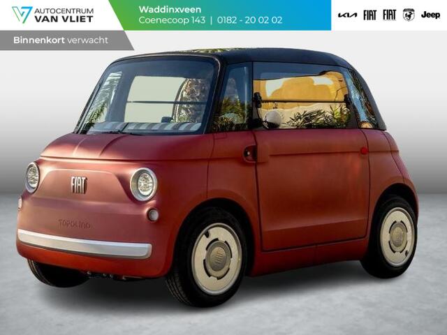 Fiat Topolino Base | Rosso Corallo | Private Lease ¤ 175,-* | Actieradius 75km | Rijklaar