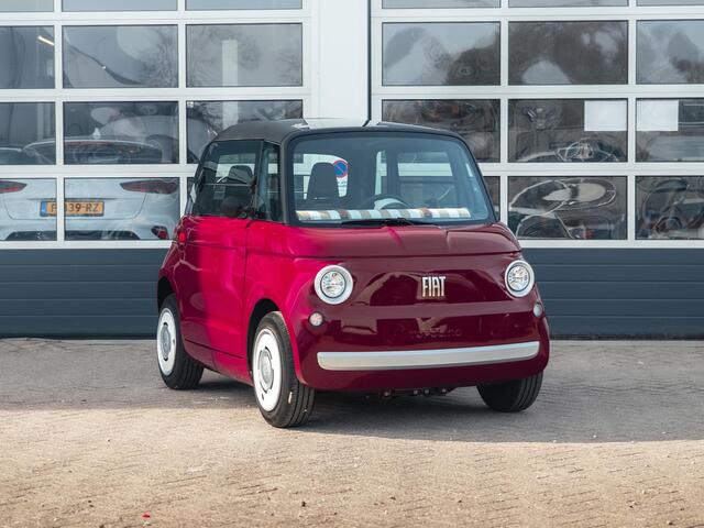 Fiat Topolino | Dutchies Edition | Burgundy Red | Leder Amaretto | Chrome Rek | Uniek !