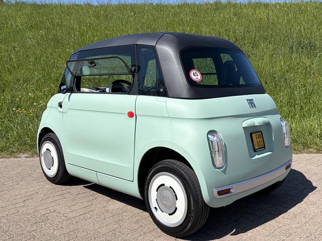 Fiat Topolino Brommobiel Verde Vita | Elektrische Brommobiel | Panoramadak | Ventilatie | LED Verlichting