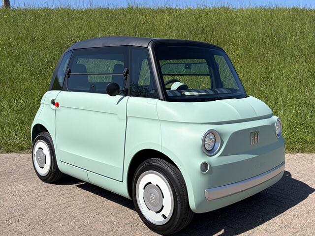 Fiat Topolino Brommobiel Verde Vita | Elektrische Brommobiel | Panoramadak | Ventilatie | LED Verlichting