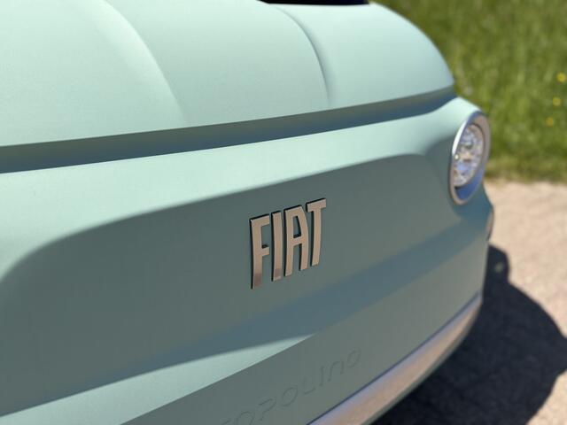 Fiat Topolino Brommobiel Verde Vita | Elektrische Brommobiel | Panoramadak | Ventilatie | LED Verlichting