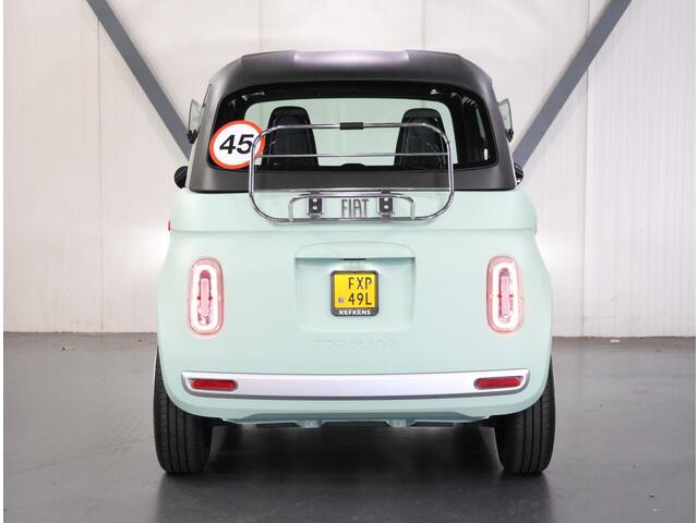 Fiat Topolino | Direct Leverbaar!! | Panoramadak | USB-C Aansluiting | Telefoonhouder | Bagagerek | Vloermatten | 75 KM WLTP-Cyclus |