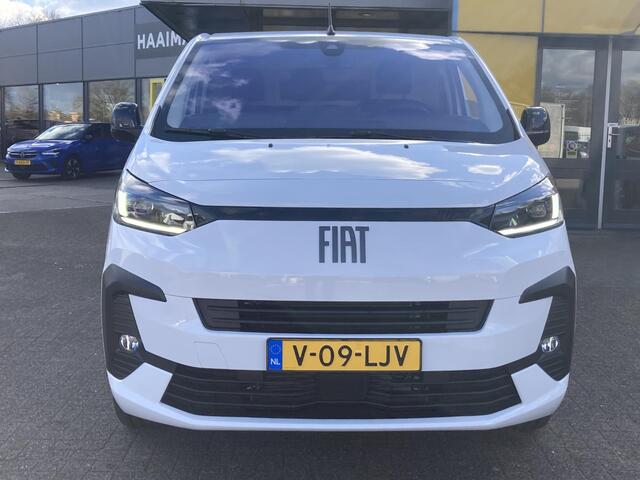 Fiat e-Scudo L3 75 kWh | Volledig elektrisch | Airco | Cruise Control | Apple Carplay/ Android Auto | Achteruitrijcamera | Parkeersensoren achter | Laadruimte betimmering |