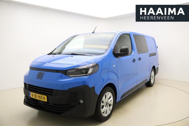 Fiat e-Scudo L3 75 kWh | NIEUW | DIRECT LEVERBAAR | Navigatie | Airco | Dubbele schuifdeur | Camera | Cruise control | Vloer + betimmering | 17" LMV | Led koplampen | Parkeersensoren