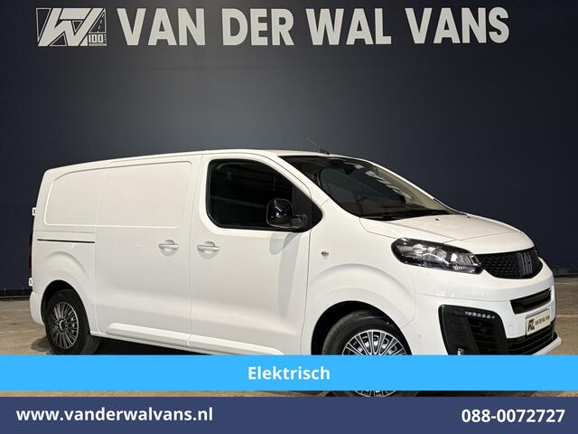 Fiat e-Scudo 136pk Automaat L2H1 50 kWh Airco | Camera | Navigatie | Apple Carplay | Cruisecontrol Android Auto, Parkeersensoren, Bijrijdersbank