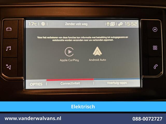 Fiat e-Scudo 136pk Automaat L2H1 50 kWh Airco | Camera | Navigatie | Apple Carplay | Cruisecontrol Android Auto, Parkeersensoren, Bijrijdersbank