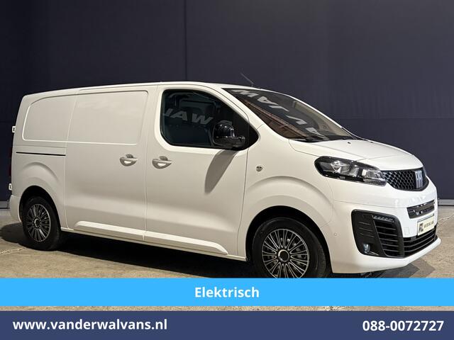 Fiat e-Scudo 136pk Automaat L2H1 50 kWh Airco | Camera | Navigatie | Apple Carplay | Cruisecontrol Android Auto, Parkeersensoren, Bijrijdersbank