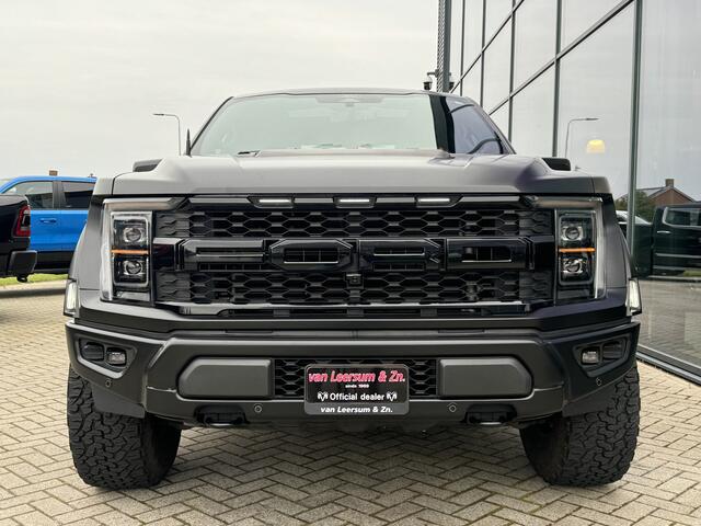 Ford (usa) F-150 3.5 V6 Ecoboost SuperCrew Raptor | Mat zwart wrap | Pano | B&O | 360 camera