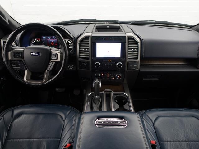 Ford (usa) F-150 3.5 V6 SuperCrew Lobo Limited Aut- Dubbele Cabine, LPG, Stoel Massage, Panodak, Bang Olufsen, 360 Camera, Stoelventilatie