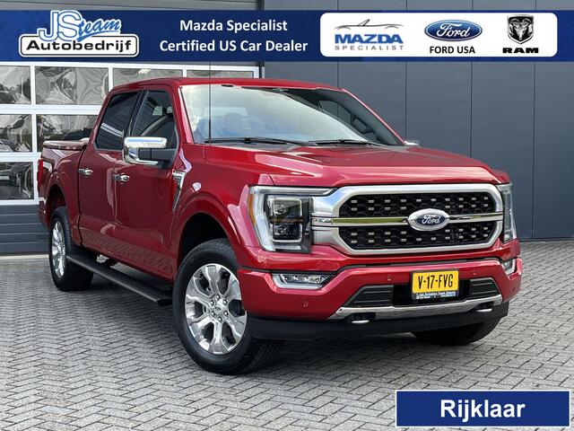 Ford (usa) F-150 Platinum EcoBoost 406PK SuperCrew | LPG | Laadbakklep | Trekhaak | Panodak | VOORRAADAUTO