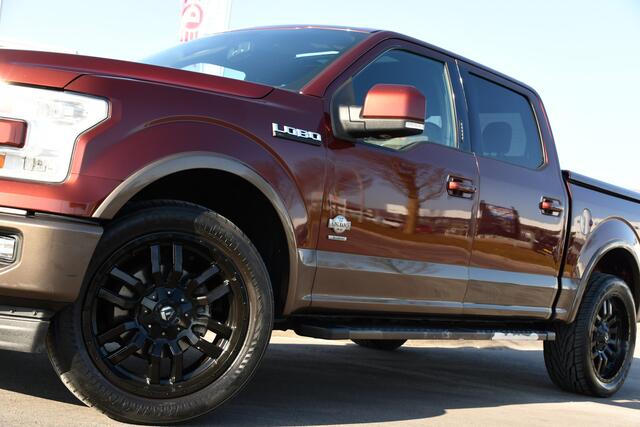 Ford (usa) F-150 3.5 V6 King Ranch Ecoboost SuperCrew Camera, Cruise, Carplay, 370PK, Automaat, Leder, Stoelverwarming, Navi, Uniek!