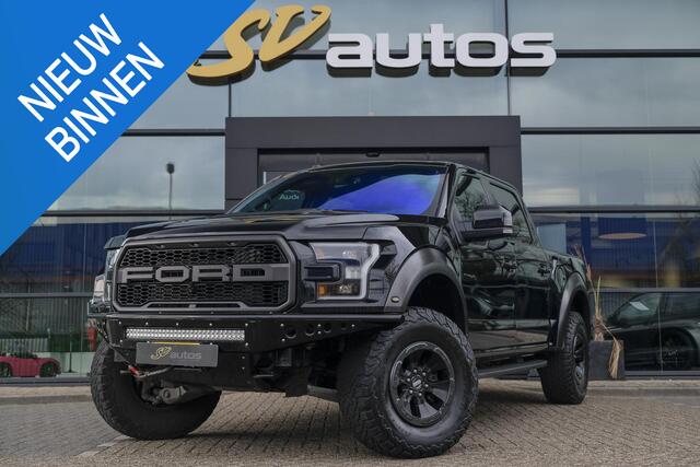 Ford (usa) F-150 Raptor 3.5 V6 457pk Ecoboost SuperCrew Panoramadak Trekhaak LPG Stoelkoeling Adaptive cruise Sony audio Carplay VOL VOL VOL!