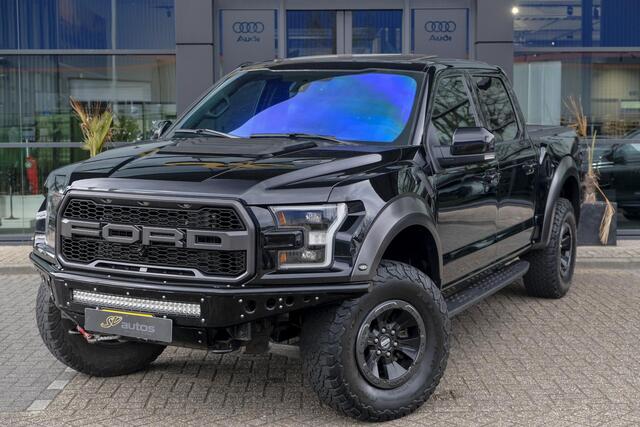 Ford (usa) F-150 Raptor 3.5 V6 457pk Ecoboost SuperCrew Panoramadak Trekhaak LPG Stoelkoeling Adaptive cruise Sony audio Carplay VOL VOL VOL!