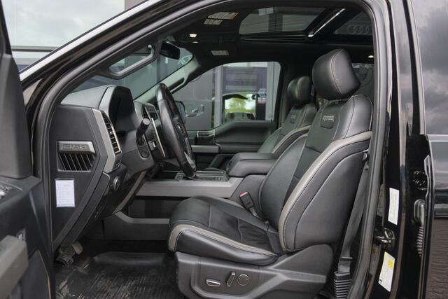 Ford (usa) F-150 Raptor 3.5 V6 457pk Ecoboost SuperCrew Panoramadak Trekhaak LPG Stoelkoeling Adaptive cruise Sony audio Carplay VOL VOL VOL!