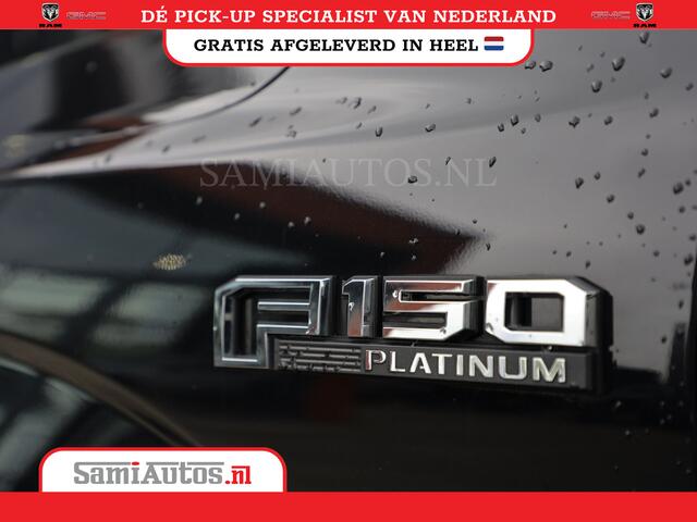 Ford (usa) F-150 PLATIMUM 3.5 V6 Black On Black | SuperCrew | Lpg | Cover | Pano | Face Lift | 82000 km | 5 Persoons Dubbele Cabine |