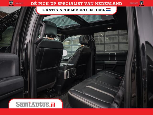 Ford (usa) F-150 PLATIMUM 3.5 V6 Black On Black | SuperCrew | Lpg | Cover | Pano | Face Lift | 82000 km | 5 Persoons Dubbele Cabine |