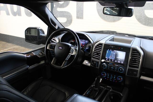 Ford (usa) F-150 3.5 V6 SuperCab Platinum | Stoel verkoeling/verwarming | Stuurverwarming | Cruise control | Parkeercamera | Climate control | Elektronische side steps | Trekhaak | Apple carplay/Android auto |