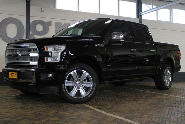 Ford (usa) F-150 3.5 V6 SuperCab Platinum | Stoel verkoeling/verwarming | Stuurverwarming | Cruise control | Parkeercamera | Climate control | Elektronische side steps | Trekhaak | Apple carplay/Android auto |