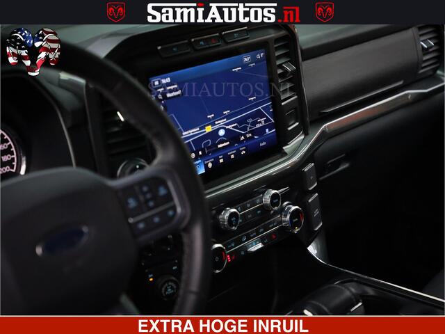 Ford (usa) F-150 BLACK OPS | 5.0 V8 406PK | 360 CAMERA | UITLAAT KLEP | BEDSLIDE | CREW CAB | LEDER | CREW CAB | DUBBELE CABINE | 5 PERSOONS | DC | GRIJSKENTEKEN |