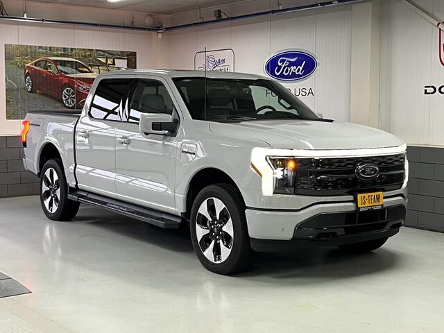Ford (usa) F-150 Lightning Platinum Extended Range (510km) SuperCrew | BPM VRIJ | Trekhaak | Panodak | VOORRAADAUTO