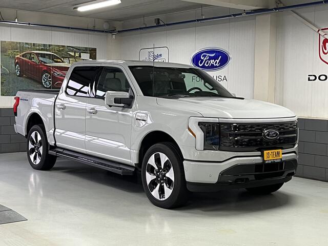 Ford (usa) F-150 Lightning Platinum Extended Range (510km) SuperCrew | BPM VRIJ | Trekhaak | Panodak | VOORRAADAUTO