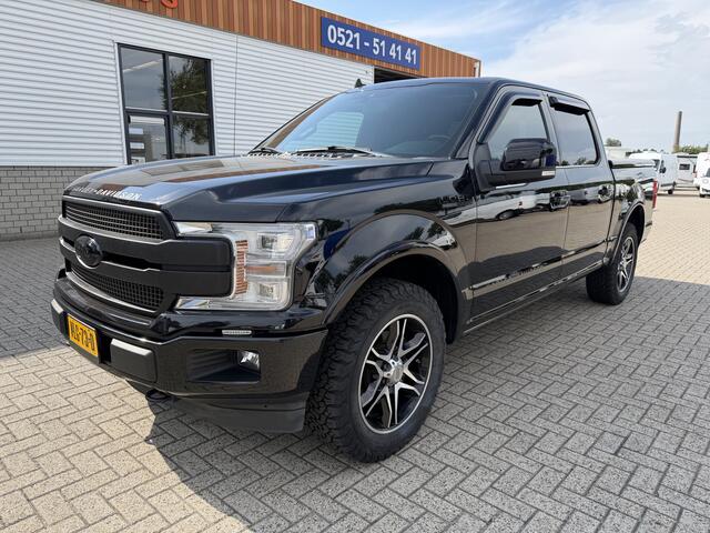 Ford (usa) F-150 3.5 V6 Ecoboost SuperCrew / Harley Davidson Platinum / vaste prijs rijklaar € 47.950 marge / geen btw / euro 6 / bedslide / uitlaatklep / trekhaak 3500 kg / lease vanaf € 782