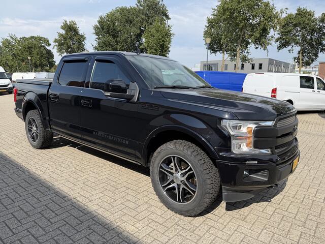 Ford (usa) F-150 3.5 V6 Ecoboost SuperCrew / Harley Davidson Platinum / vaste prijs rijklaar € 47.950 marge / geen btw / euro 6 / bedslide / uitlaatklep / trekhaak 3500 kg / lease vanaf € 782