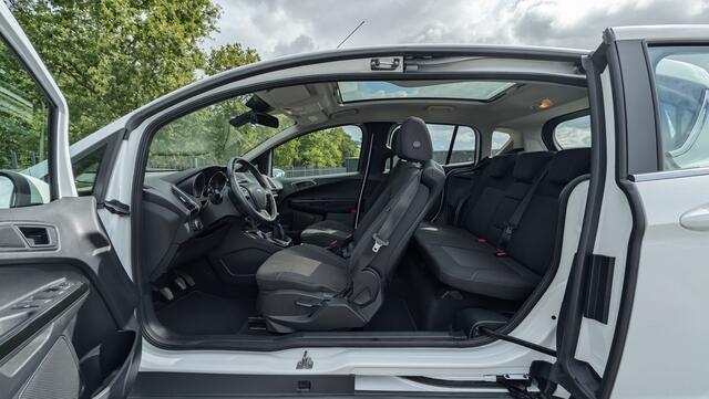 Ford B-MAX 1.0 EcoBoost | Titanium | 120PK | Pano | Trekhaak | Stoel & Voorruit verw. | Lichtmetaal