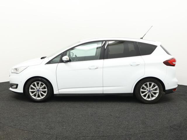 Ford C-MAX 1.0 Titanium Trekhaak,airco, navi, cruisec. stuurverw, v+apdc, bleutooth, usb/aux, mooie ruime 5 zitter met trekhaak 125 pk 1200 kg 1:20