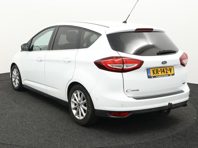 Ford C-MAX 1.0 Titanium Trekhaak,airco, navi, cruisec. stuurverw, v+apdc, bleutooth, usb/aux, mooie ruime 5 zitter met trekhaak 125 pk 1200 kg 1:20
