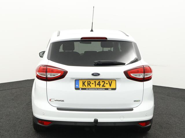 Ford C-MAX 1.0 Titanium Trekhaak,airco, navi, cruisec. stuurverw, v+apdc, bleutooth, usb/aux, mooie ruime 5 zitter met trekhaak 125 pk 1200 kg 1:20