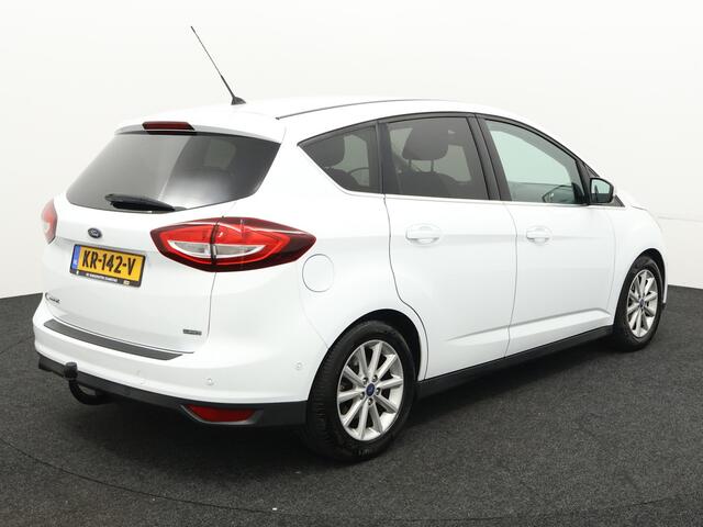 Ford C-MAX 1.0 Titanium Trekhaak,airco, navi, cruisec. stuurverw, v+apdc, bleutooth, usb/aux, mooie ruime 5 zitter met trekhaak 125 pk 1200 kg 1:20