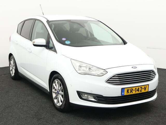 Ford C-MAX 1.0 Titanium Trekhaak,airco, navi, cruisec. stuurverw, v+apdc, bleutooth, usb/aux, mooie ruime 5 zitter met trekhaak 125 pk 1200 kg 1:20