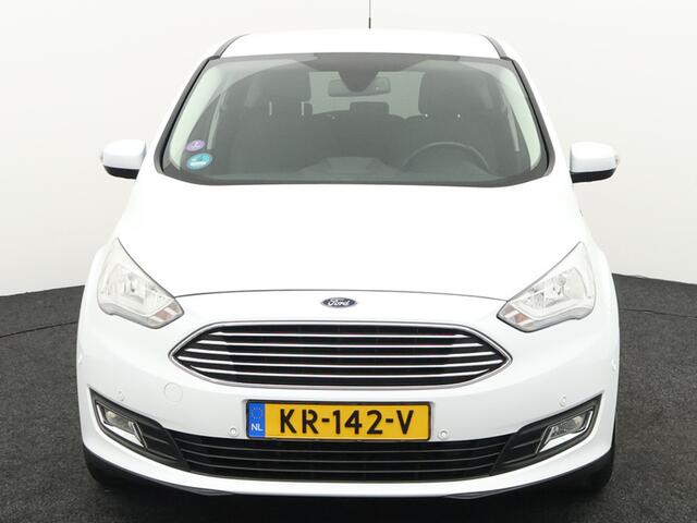 Ford C-MAX 1.0 Titanium Trekhaak,airco, navi, cruisec. stuurverw, v+apdc, bleutooth, usb/aux, mooie ruime 5 zitter met trekhaak 125 pk 1200 kg 1:20