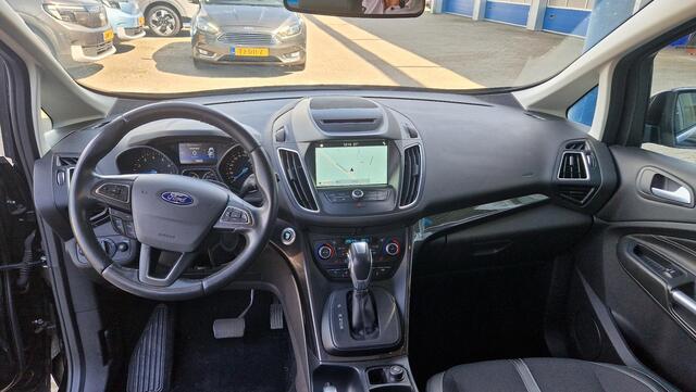 Ford C-MAX 1.5 Titanium AUTOMAAT | Full Options! | Trekhaak | Panoramadak | Elektrisch bedienbare achterklep |Stoel,stuur en voorruitverwarming | All season banden