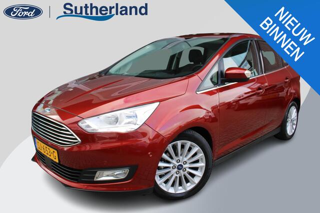 Ford C-MAX 1.5 EcoBoost 150 PK Titanium | Trekhaak | Adaptieve Cruise Control | Camera | PDC V+A | Navigatie | Climate Control | Voorruitverwarming | 17 INCH Lichtmetalen Velgen | Dealeronderhouden
