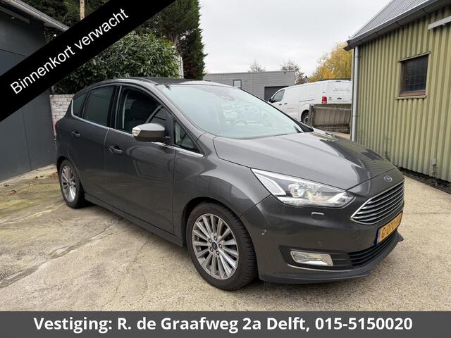 Ford C-MAX 1.0 Titanium | Stuur & Vooruit verwarming | Navigatie | Parkeersensoren Voor & Achter | Trekhaak |