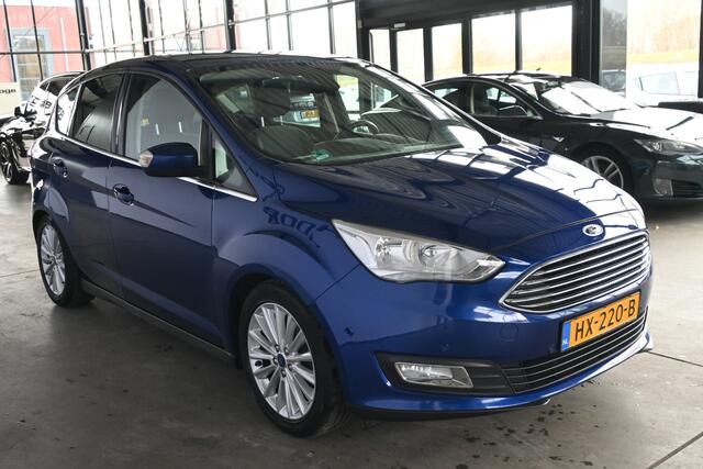 Ford C-MAX 1.5 Titanium Automaat Clima Navigatie LED Trekhaak Rijklaarprijs Inruil Mogelijk!