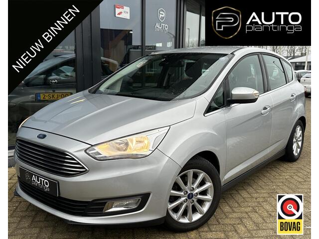 Ford C-MAX 1.0 Titanium 125PK | ZEER NETTE STAAT | Onderhoudshistorie | Trekhaak | Navigatie | Climate Control | 2 Sleutels | Startknop | Cruise Control | Parkeersensoren |