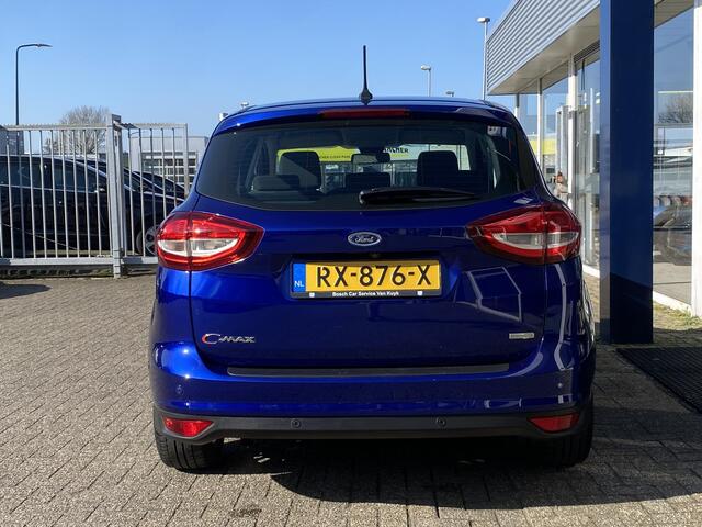 Ford C-MAX 1.0 Titanium / NL-Auto / 48.000 KM / Apple-Carplay & Android-Auto / Cruise-Control / Climate-Control / Elektr.-Achterklep / Radio-Bluetooth / Navi / Verwarmde Voorruit / PDC V+A met Camera / 17'' LMV / ENZ.