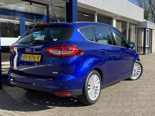 Ford C-MAX 1.0 Titanium / NL-Auto / 48.000 KM / Apple-Carplay & Android-Auto / Cruise-Control / Climate-Control / Elektr.-Achterklep / Radio-Bluetooth / Navi / Verwarmde Voorruit / PDC V+A met Camera / 17'' LMV / ENZ.