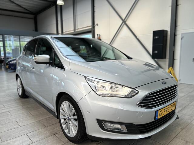 Ford C-MAX Ecoboost 125pk Titanium | Dealer onderhouden | Trekhaak | Winterpack | Sync 3 | Camera | Parkeersensoren rondom |