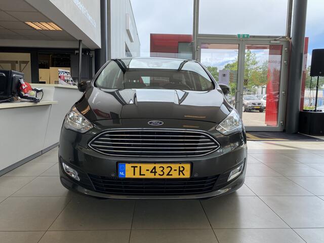 Ford C-MAX 1.0 Titanium,Nieuwstaat,Unieke Kilometerstand,100% Onderhouden,Navigatie,Achteruitrijcamera,Spraakbediening,Keyless,Trekhaak,Climate&Cruisecontrol,V&A Sensoren,17 Inch Lmv