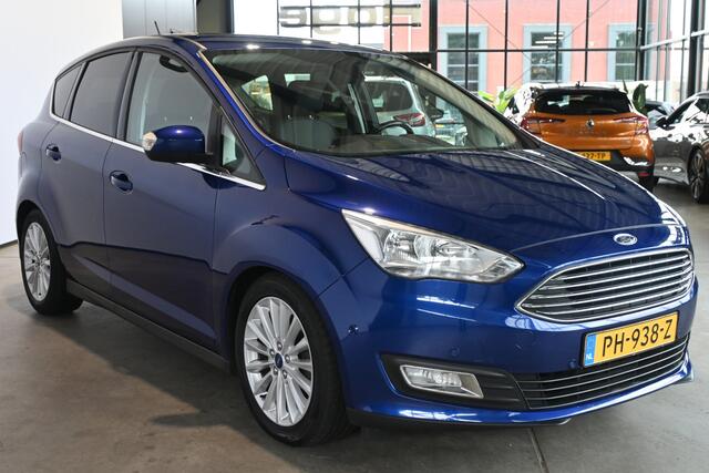 Ford C-MAX 1.0 Titanium Nap! Clima PDC Cruise Navigatie CarPlay 1e Eigenaar! Inruil Mogelijk!