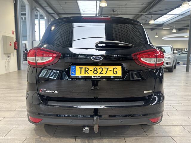 Ford C-MAX EcoBoost 125 pk Titanium | Trekhaak | Camera | Voorruitverw. | Navi | Clima | Cruise | 4 seiz. banden