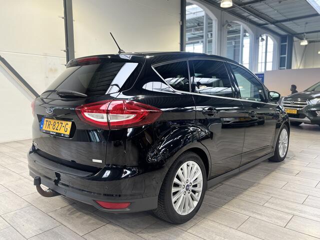 Ford C-MAX EcoBoost 125 pk Titanium | Trekhaak | Camera | Voorruitverw. | Navi | Clima | Cruise | 4 seiz. banden