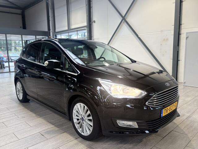 Ford C-MAX EcoBoost 125 pk Titanium | Trekhaak | Camera | Voorruitverw. | Navi | Clima | Cruise | 4 seiz. banden